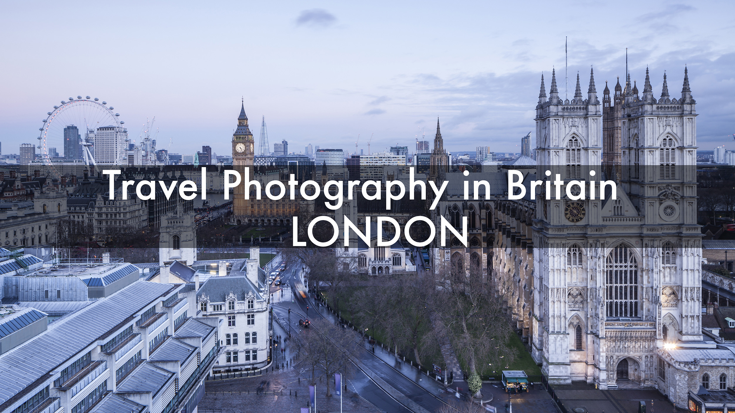 Travel Photography in Britain. London cityscape.