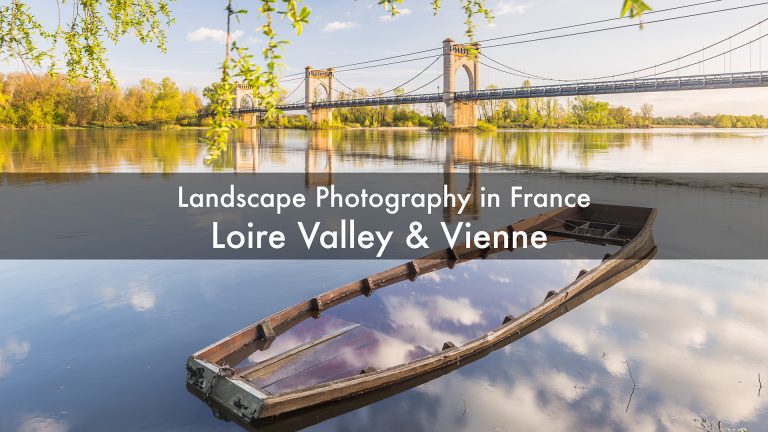 Vienne and Loire Valley. Landscape photography in France.