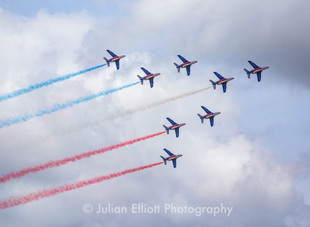 Jets from the Patrouille de France