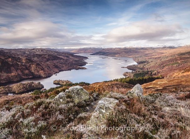 Loch Katrine from the summit of Ben A'an.
