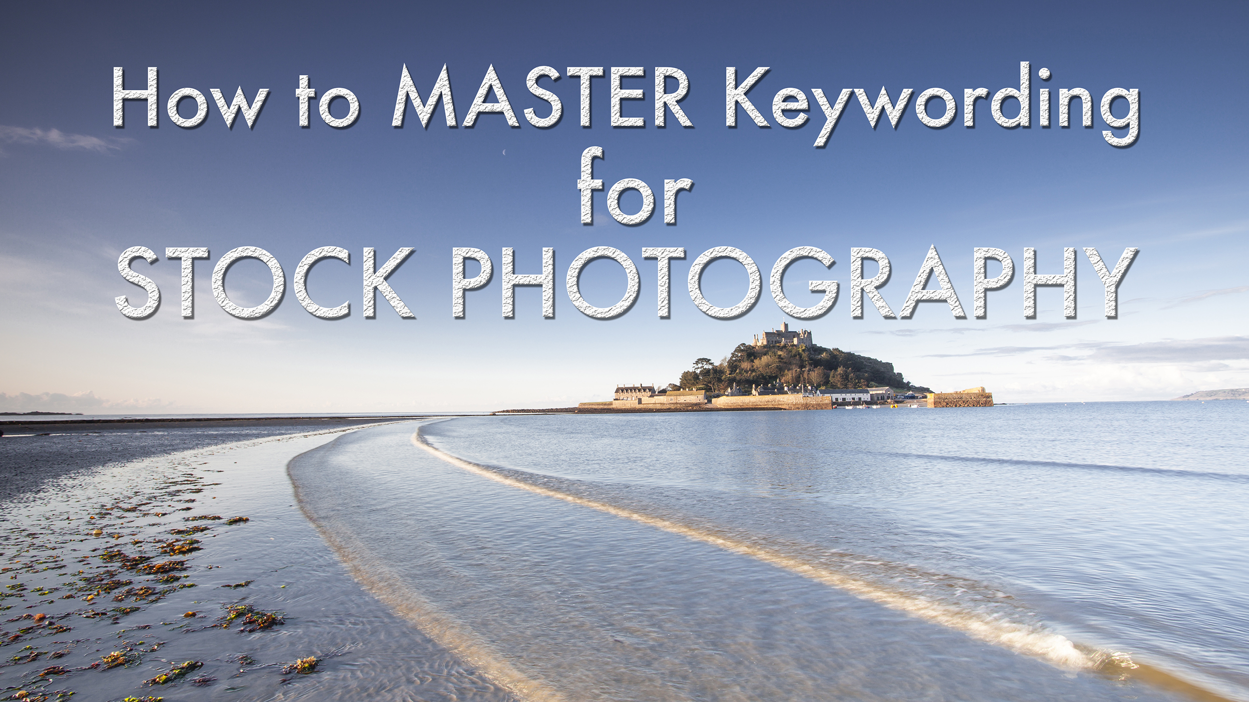 How to master keywording for stock photography.