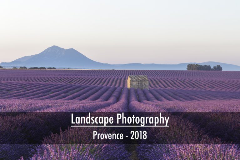 Landscape Photography - Provence 2018. Photography tour and workshop.