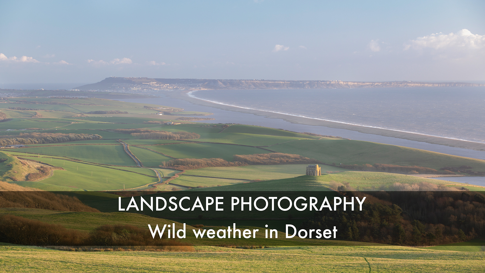 Wild weather in Dorset. Landscape photography vlog.