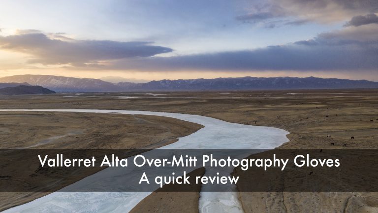 Vallerret Alta Over-Mitt Photography Gloves - A quick review vlog cover.