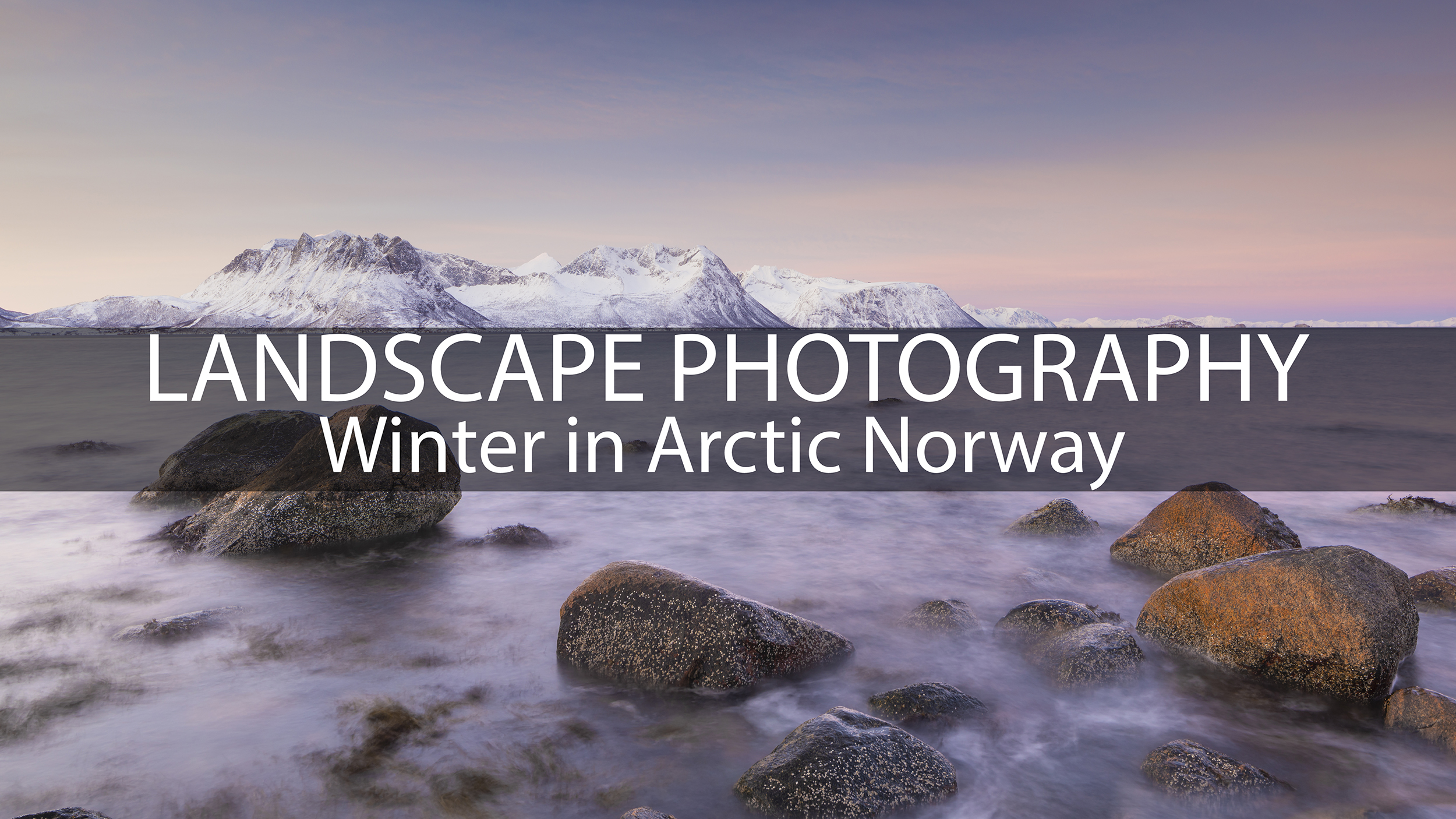 Winter in Arctic Norway. Landscape photography above the arctic circle.
