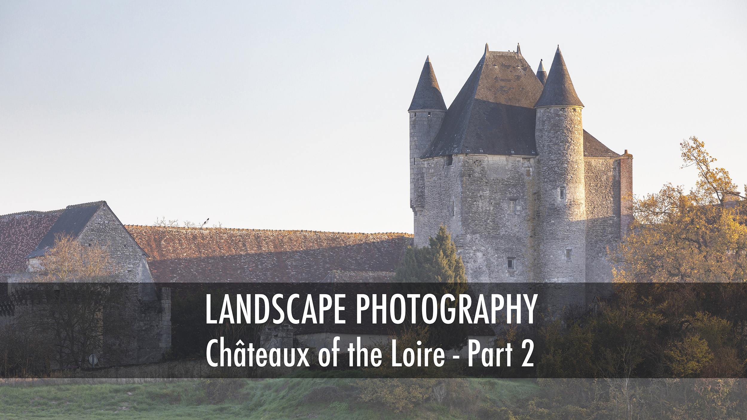 Chateaux of the Loire Valley in France. Landscape and travel photography.