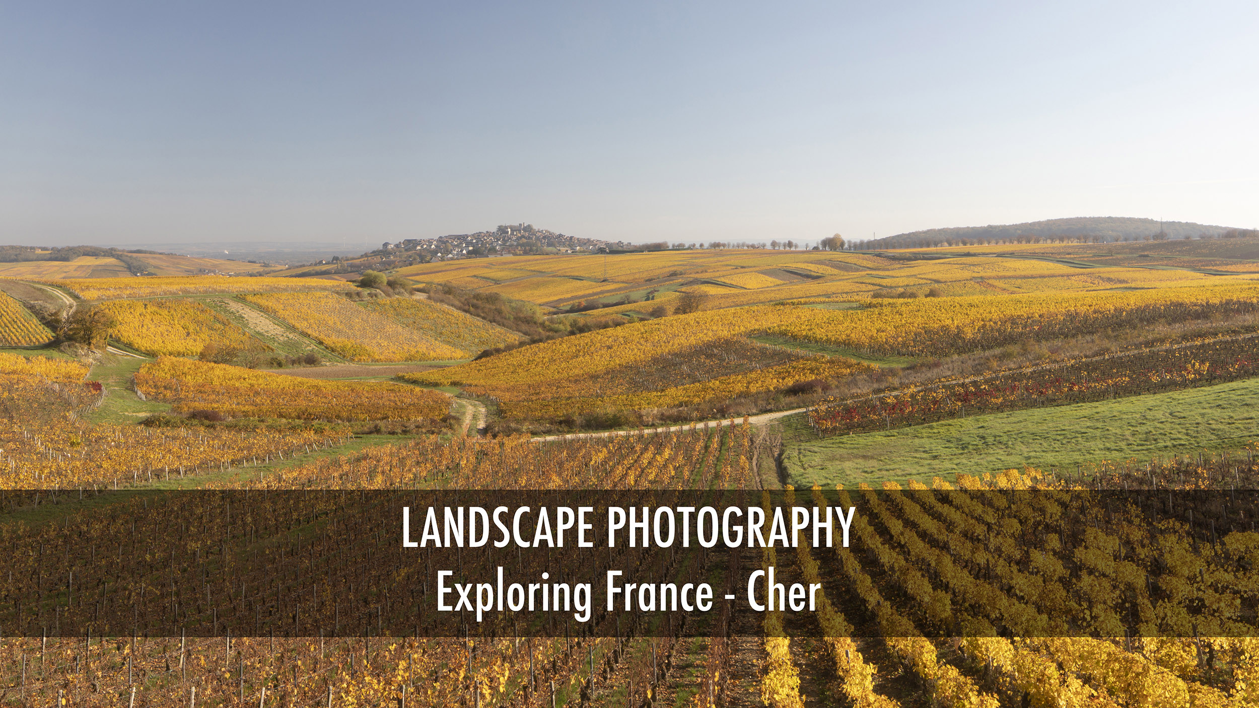 Exploring France in the department of Cher. Landscape photography.