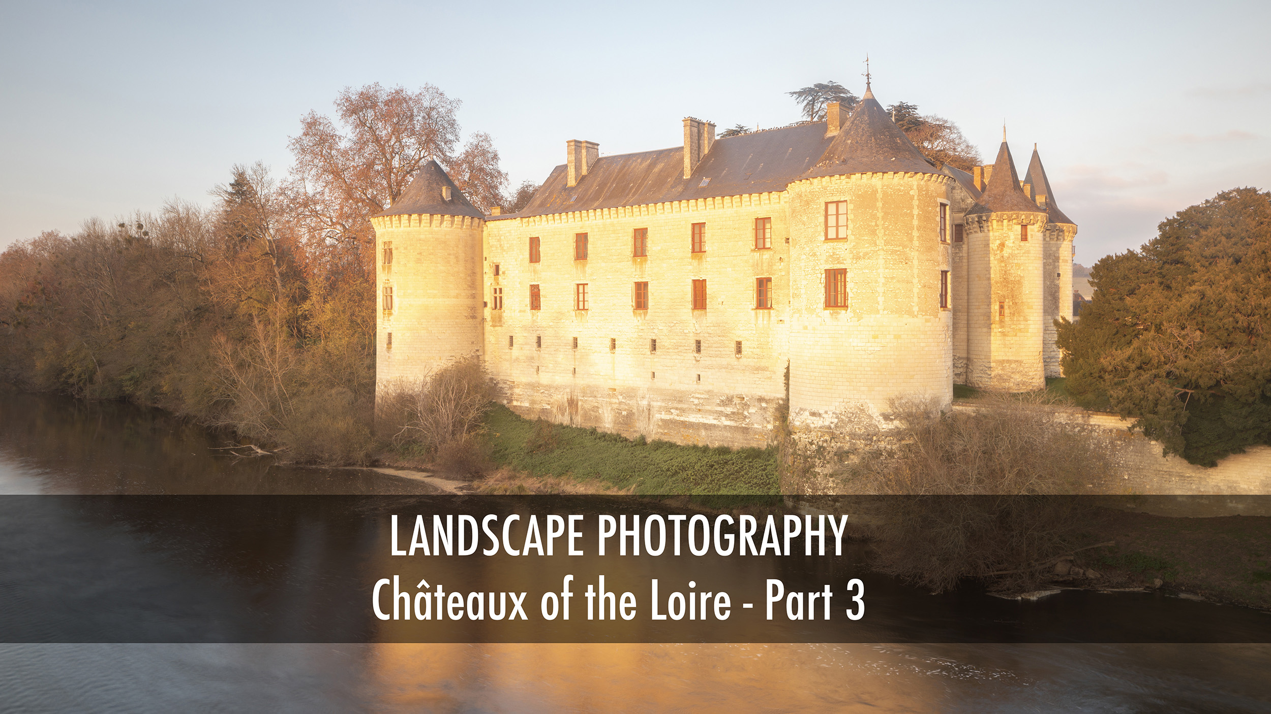 Chateaux of the Loire Valley in France. Landscape and travel photography.