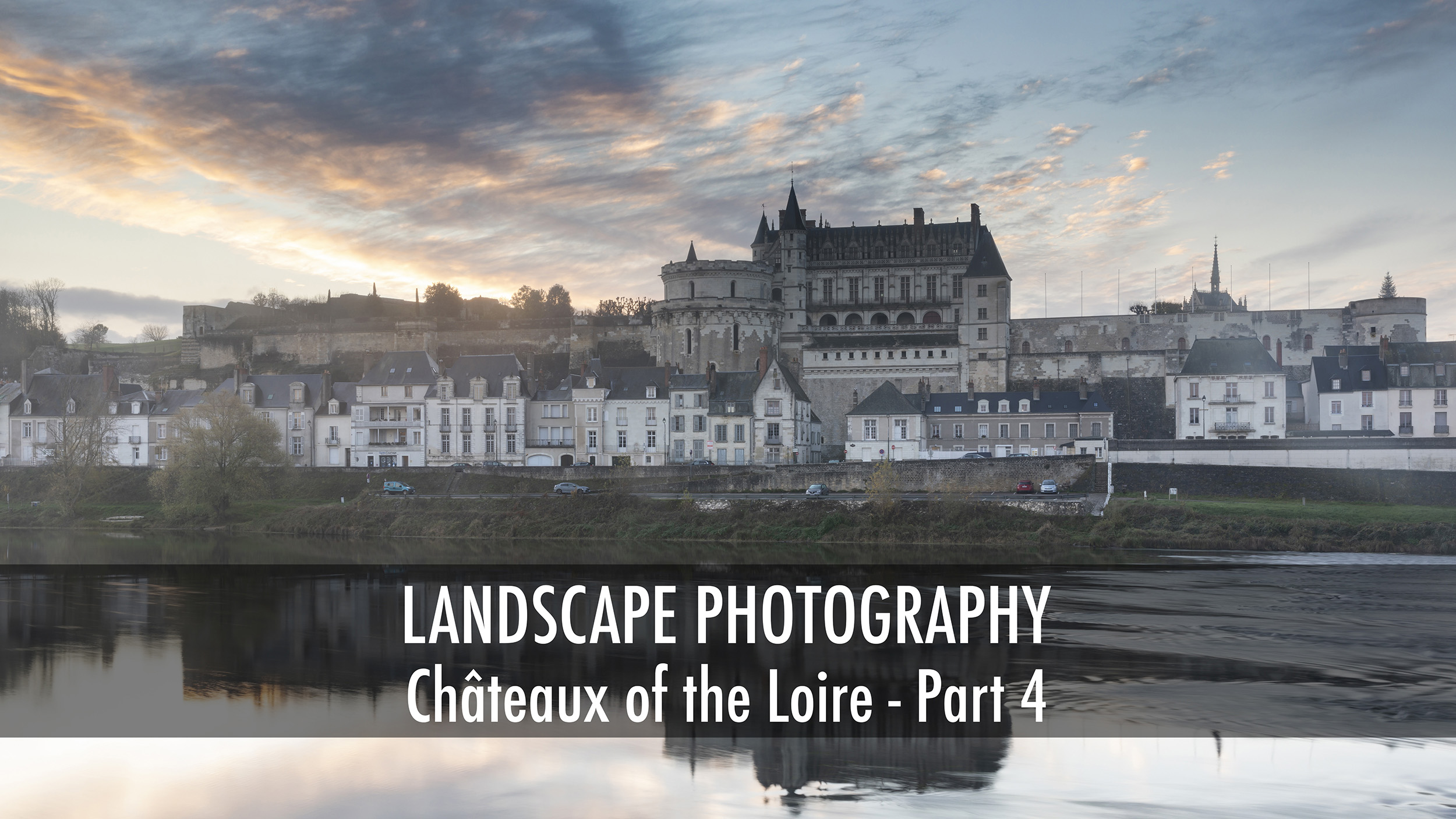 Chateaux of the Loire Valley in France. Landscape and travel photography.