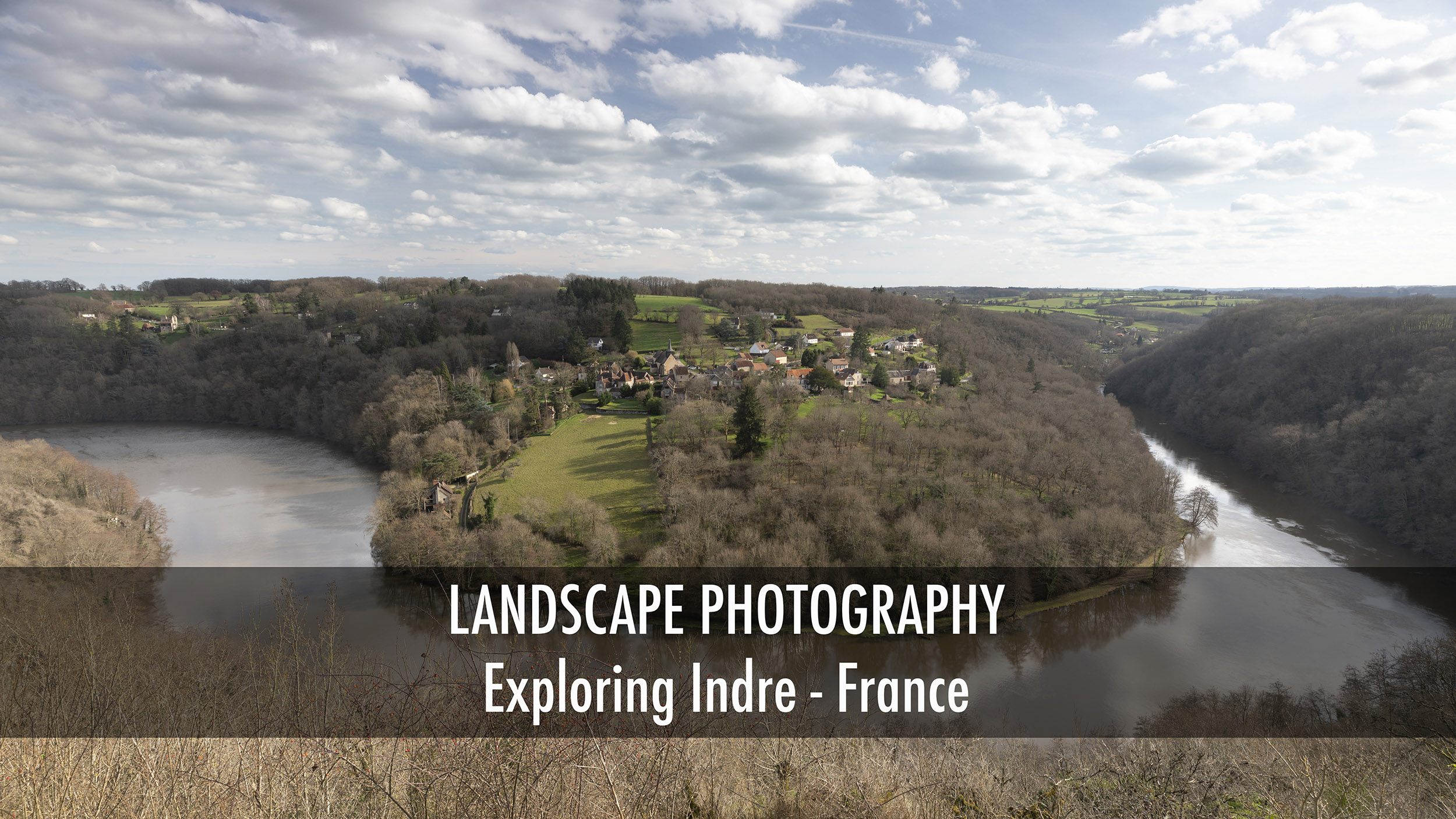 Exploring the department of Indre in France. Landscape photography.