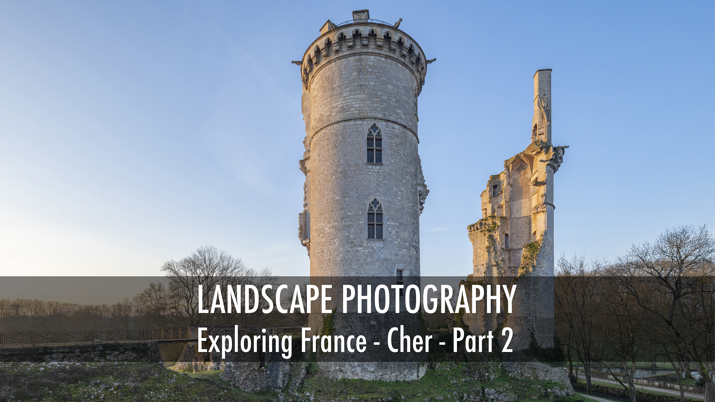 Exploring the Cher in France. Landscape photography.
