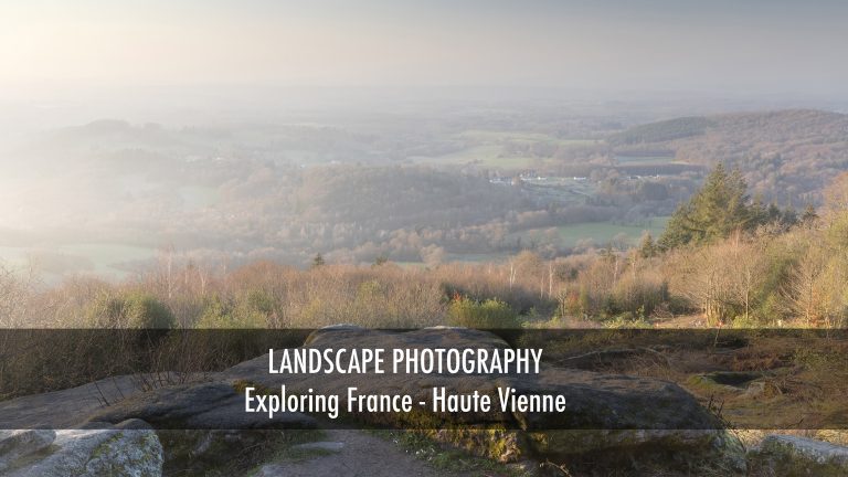 Exploring the Haute-Vienne in France. Landscape photography.