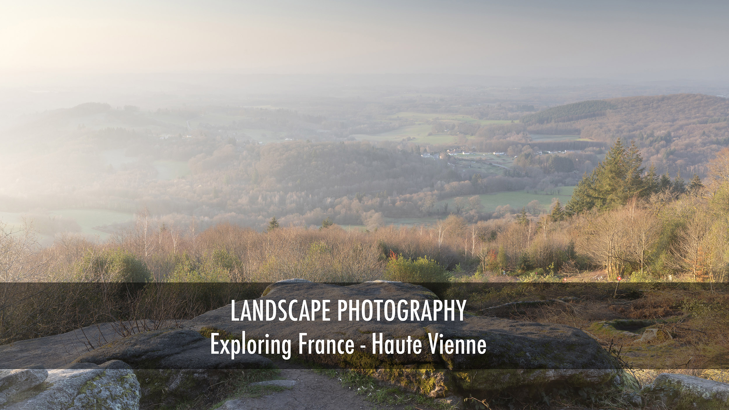 Exploring the Haute Vienne in France. Landscape photography.