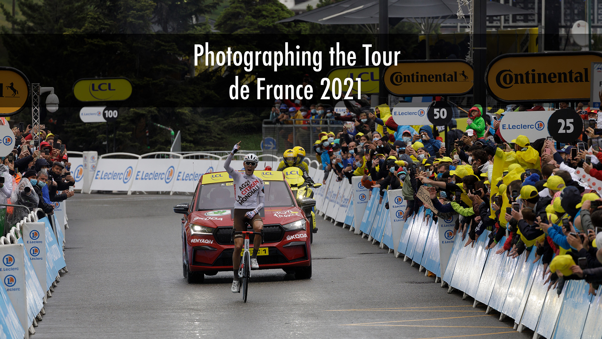 Photographing the Tour de France 2021.