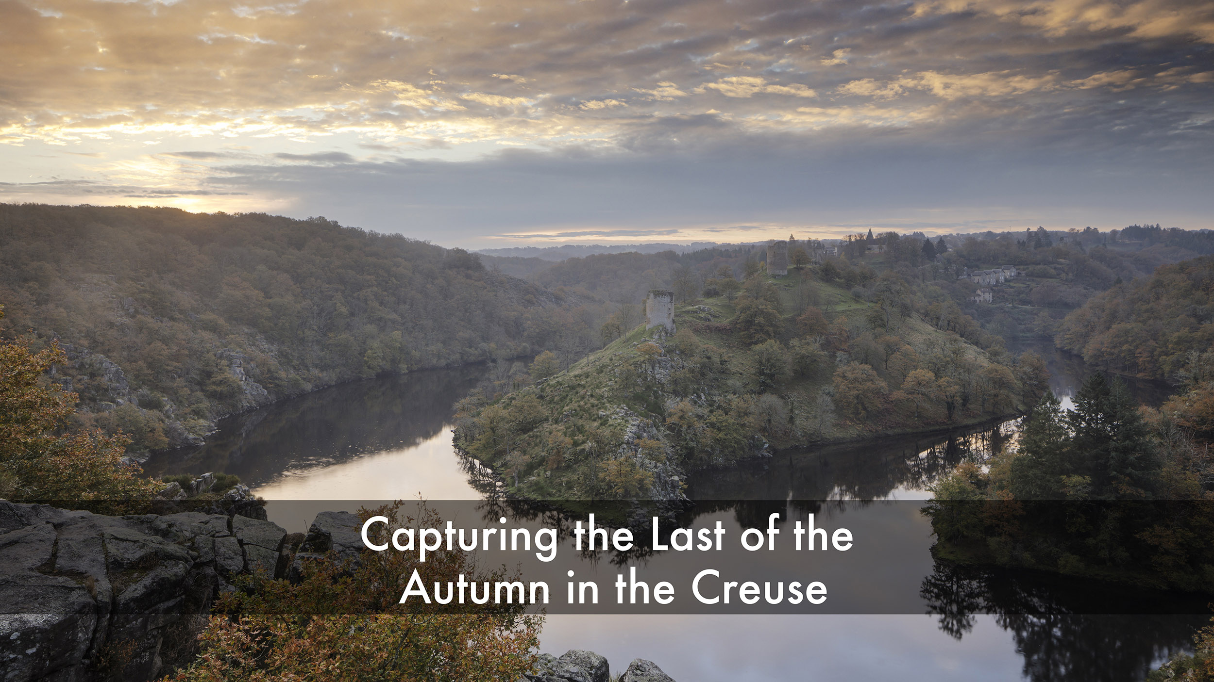 Capturing the last of the autumn in the Creuse.