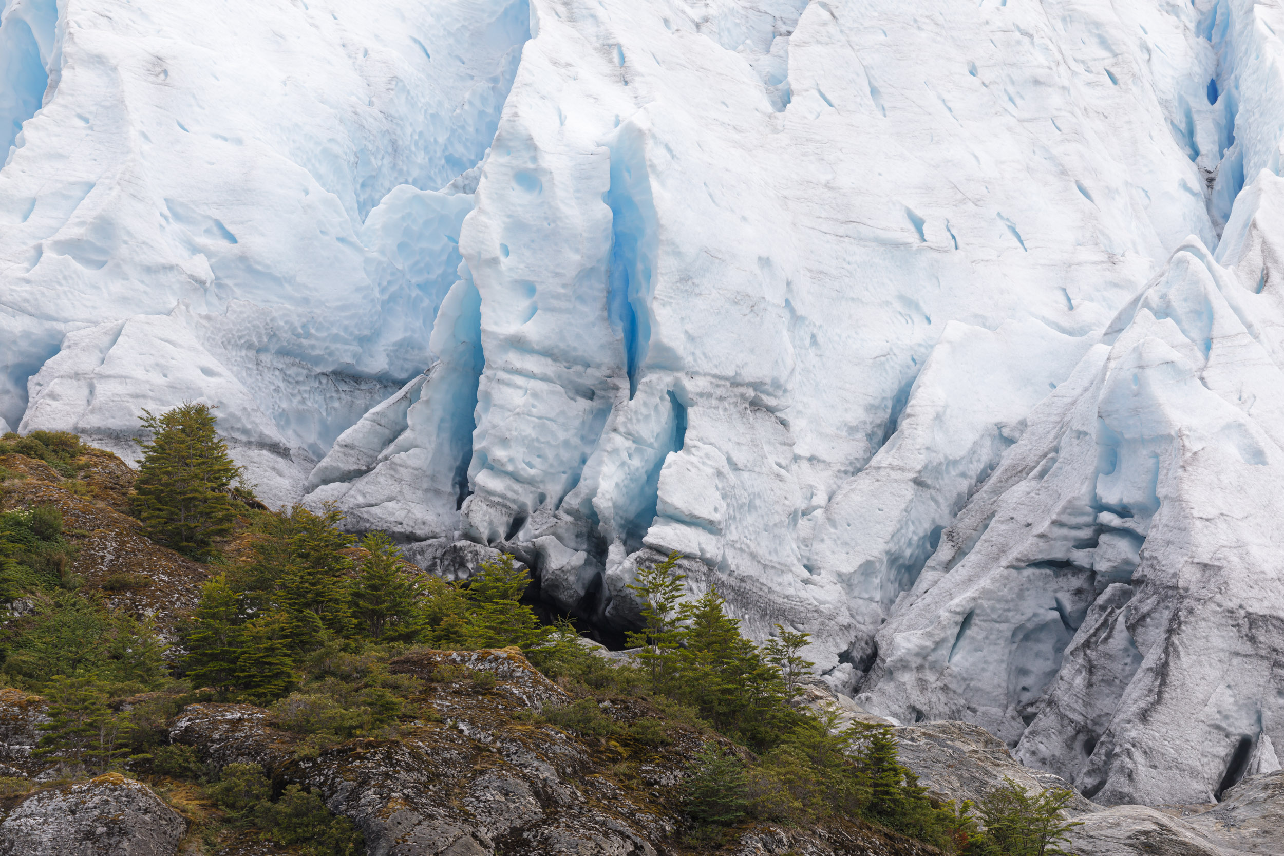 Aquila Glacier in Tierra del Fuego, Patagonia, Chile.
