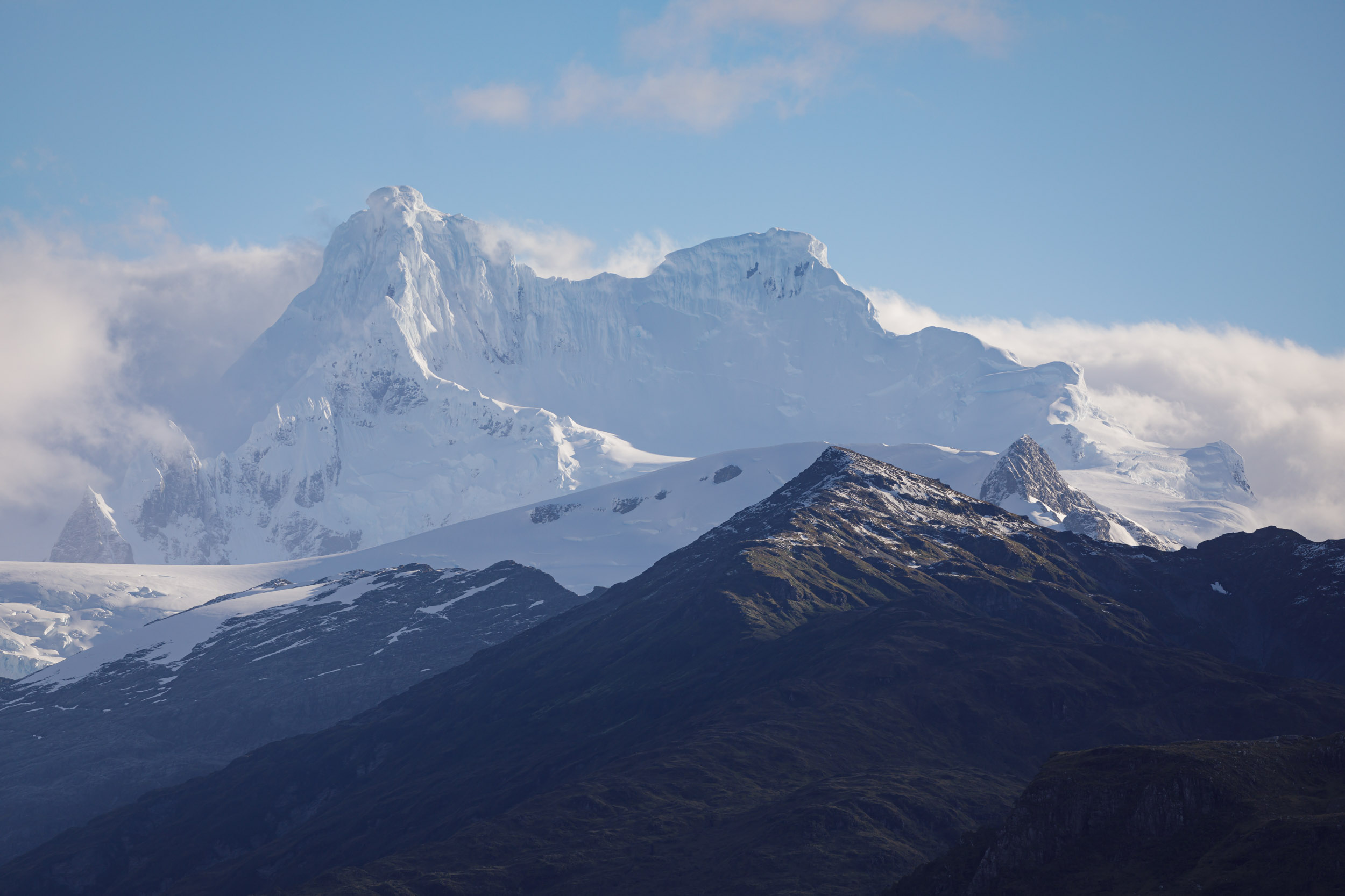 Monte Sarmiento in Tierra del Fuego, Patagonia, Chile.
