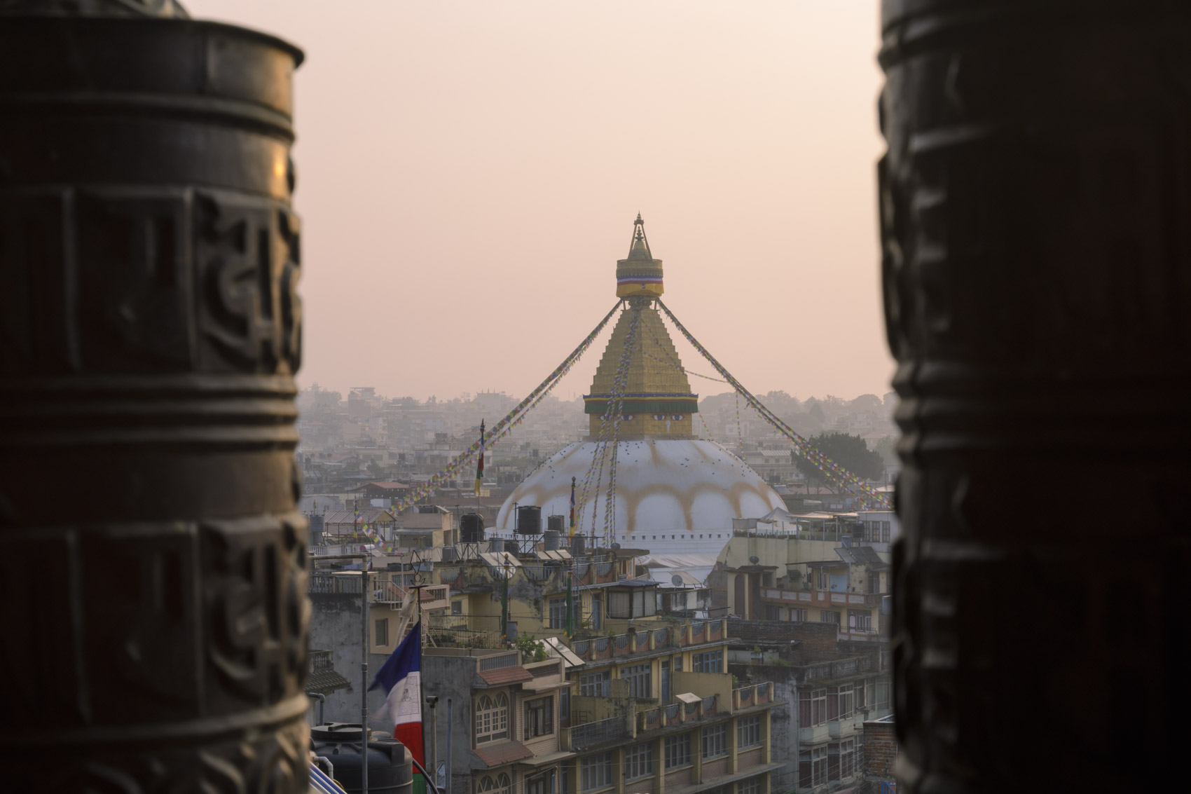 Boudhanath Stupa in Kathmandu, Nepal