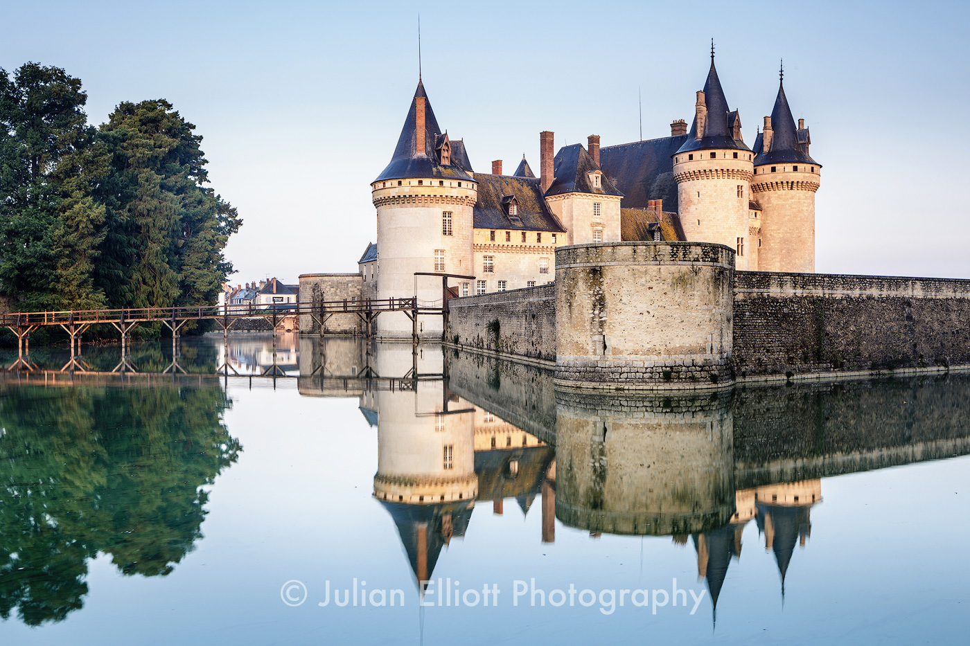 The Chateau de Sully-sur-Loire in France.
