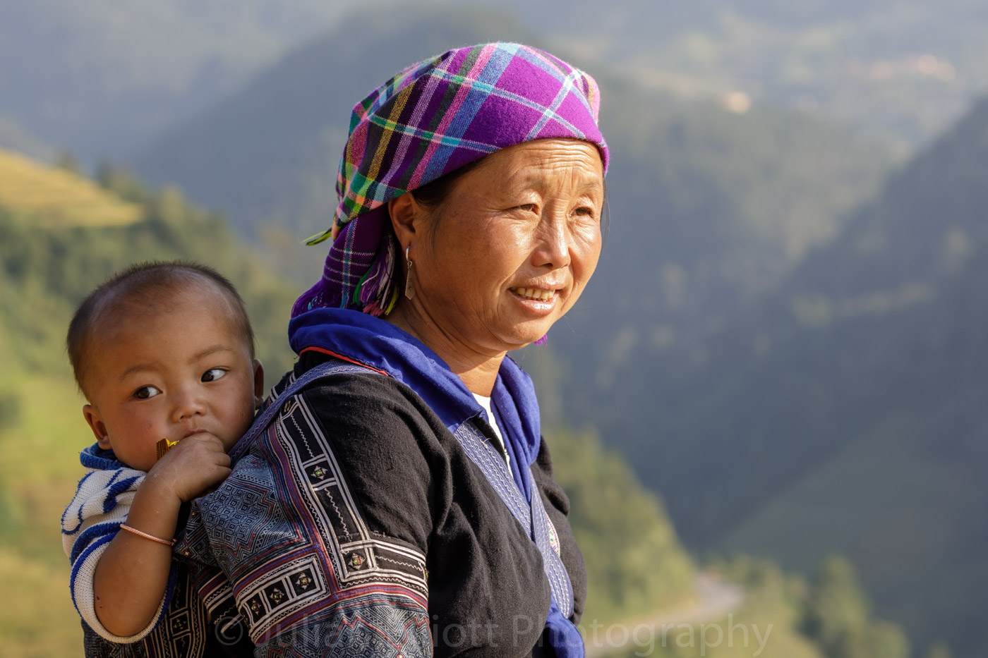 A woman from the Hmong tribe in Sa Pa