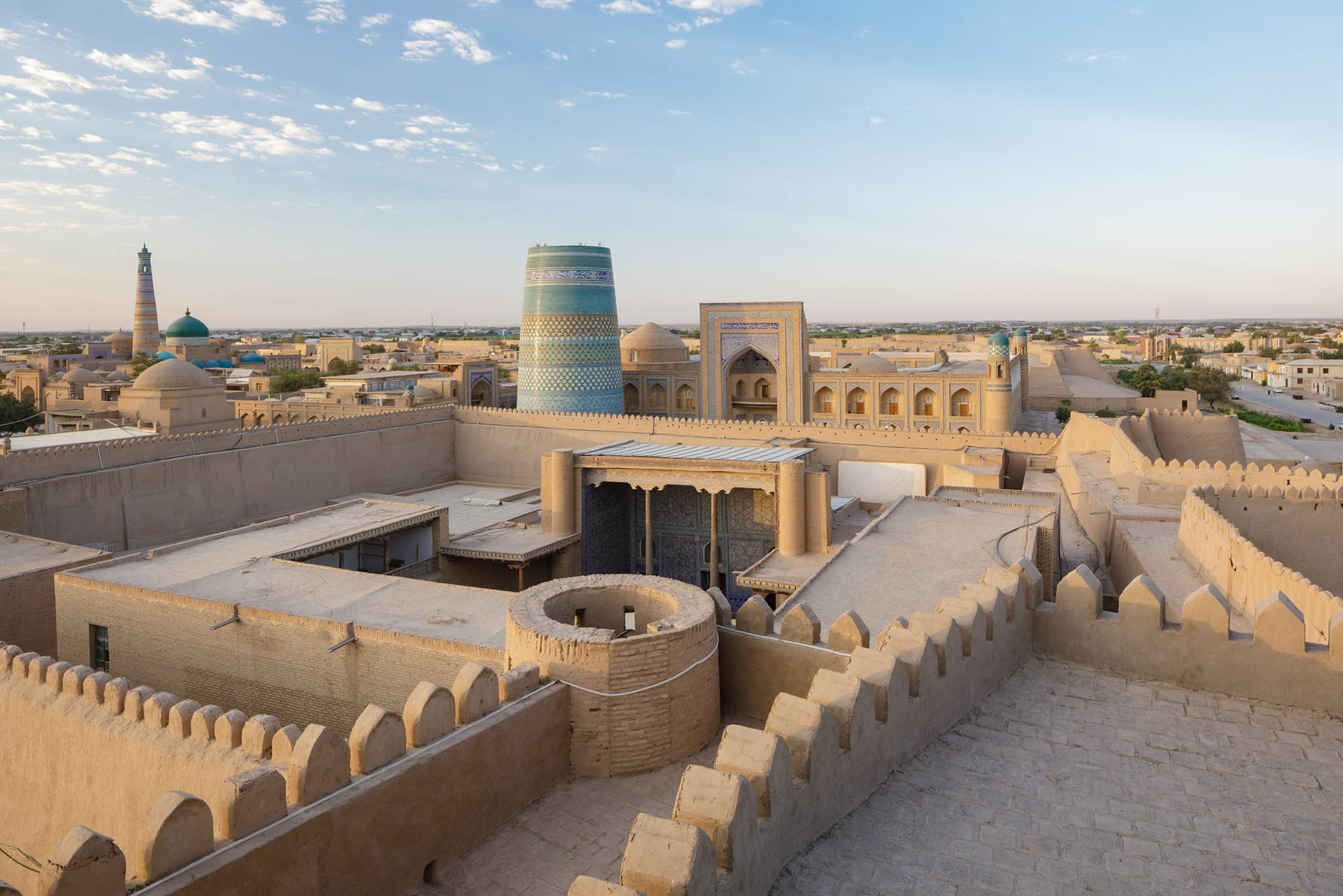 The old city of Khiva, Uzbekistan