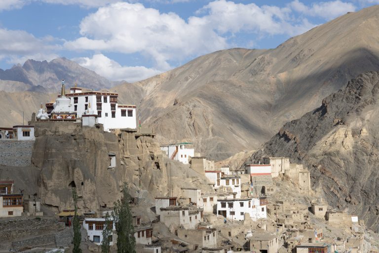 Lamayuru Monastery in the district of Leh in Ladakh, India.
