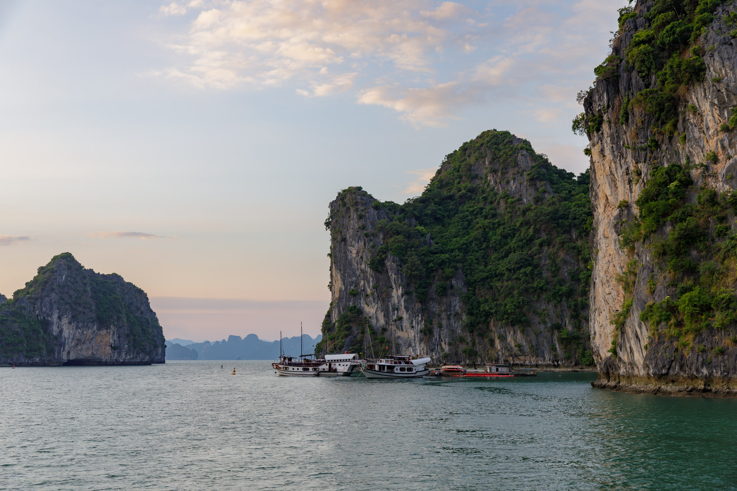 Ha Long Bay in northern Vietnam.