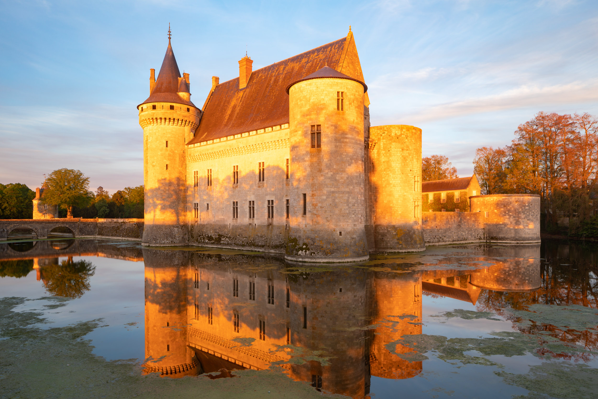 The Chateau de Sully-sur-Loire in France. Taken during the Loire Valley photography tour.