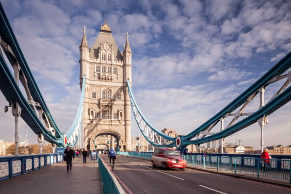 Tower Bridge and the River Thames