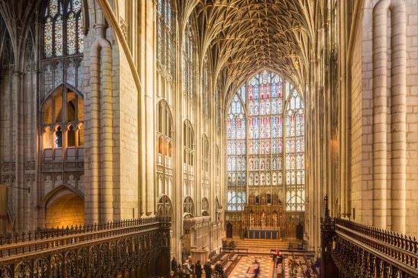 The choir of Gloucester Cathedral. Print by Julian Elliott Photography.