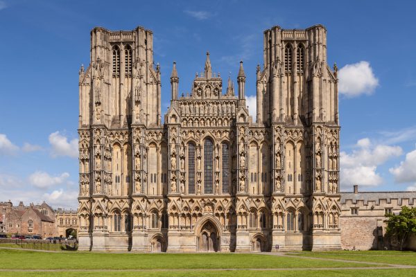 The west front of Wells Cathedral. Print by Julian Elliott Photography.